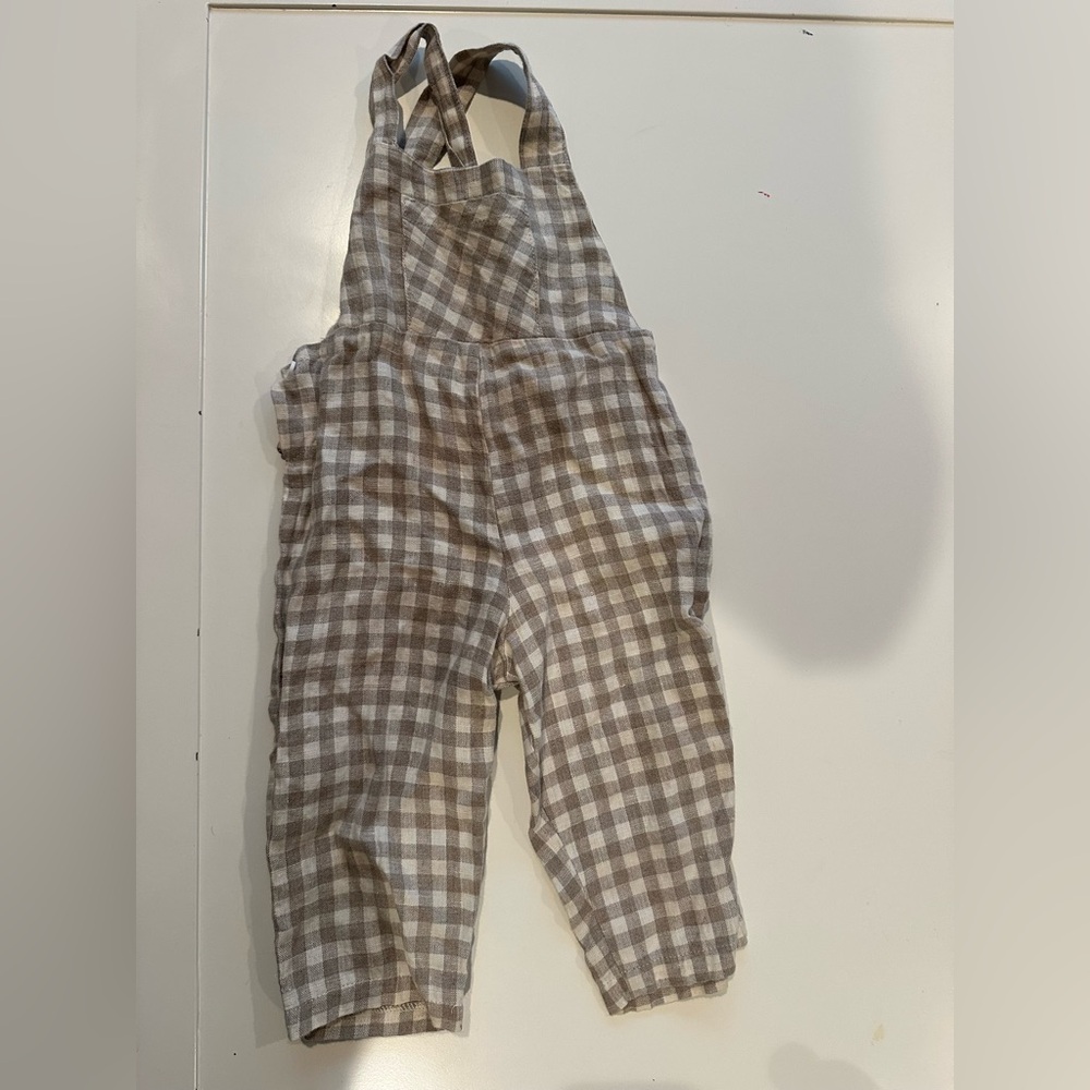 Fin & Vince linen overalls